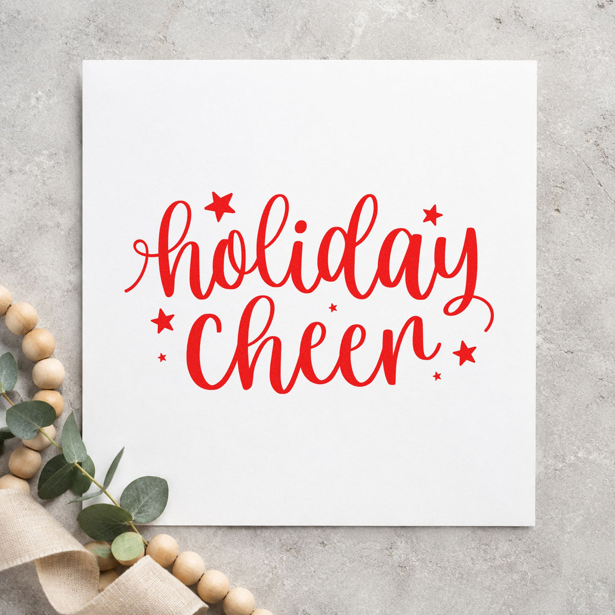Holiday Cheer Hand Stamp – Duo in use 5