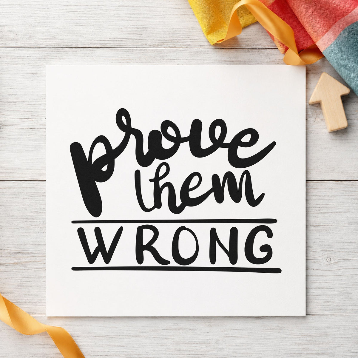Pre-Inked Prove Them Wrong Stamp – PSI in use 9