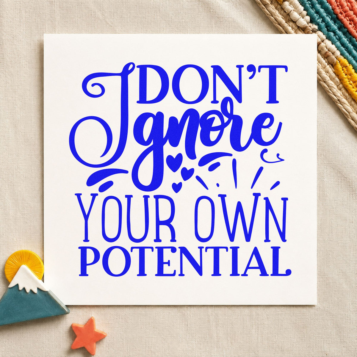 Don't Ignore Your Potential Stamp – Self-Inking in use 6