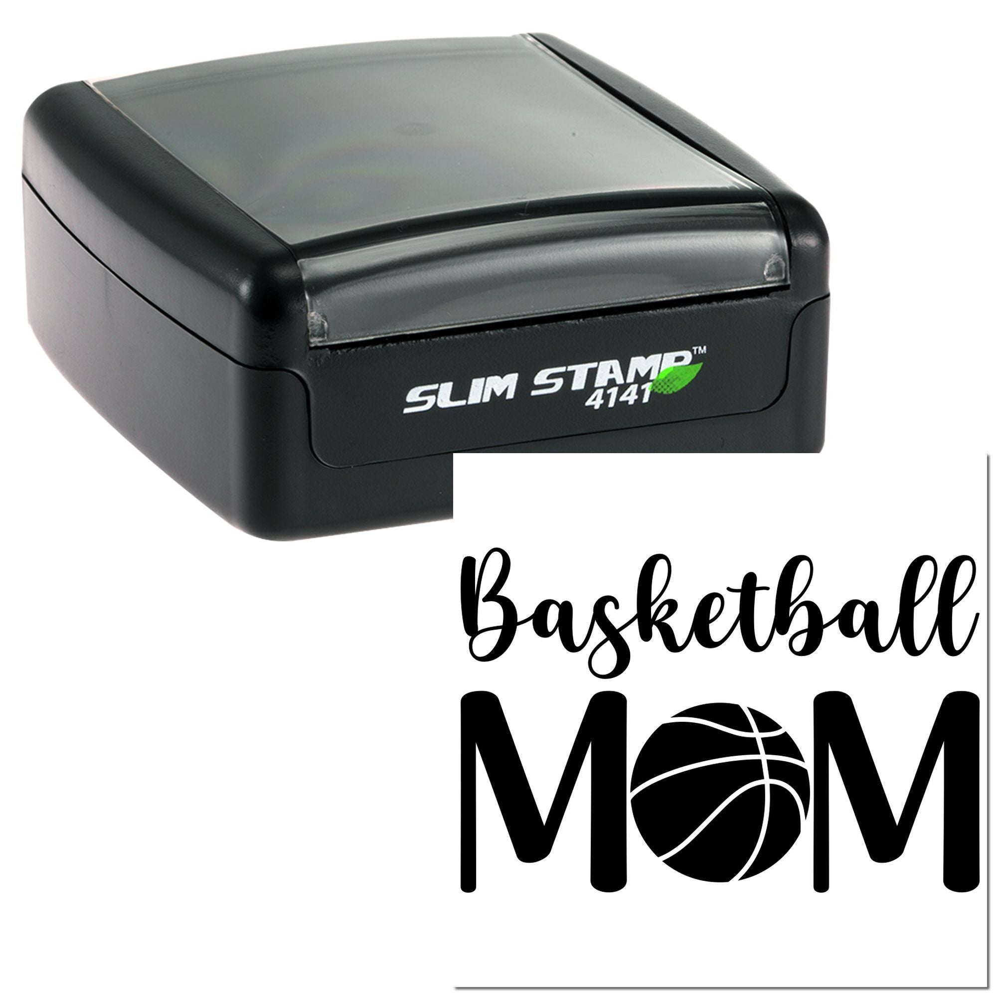 Slim Pre-Inked Courtside Queen Energy Tag Stamp