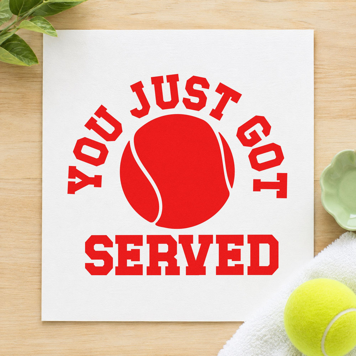 You Just Got Served Pre-Inked Stamp – PSI in use 8