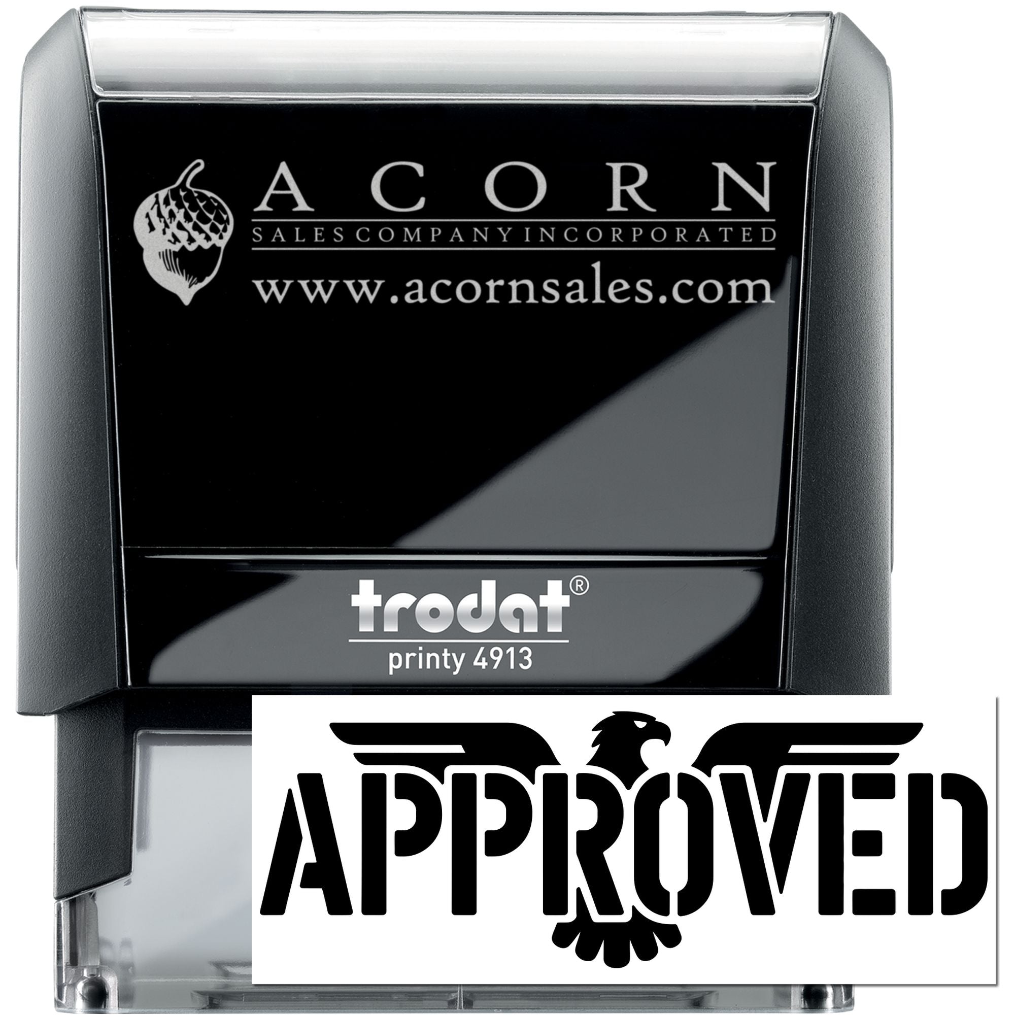 Veteran Approved By Document Self-Inking Stamp