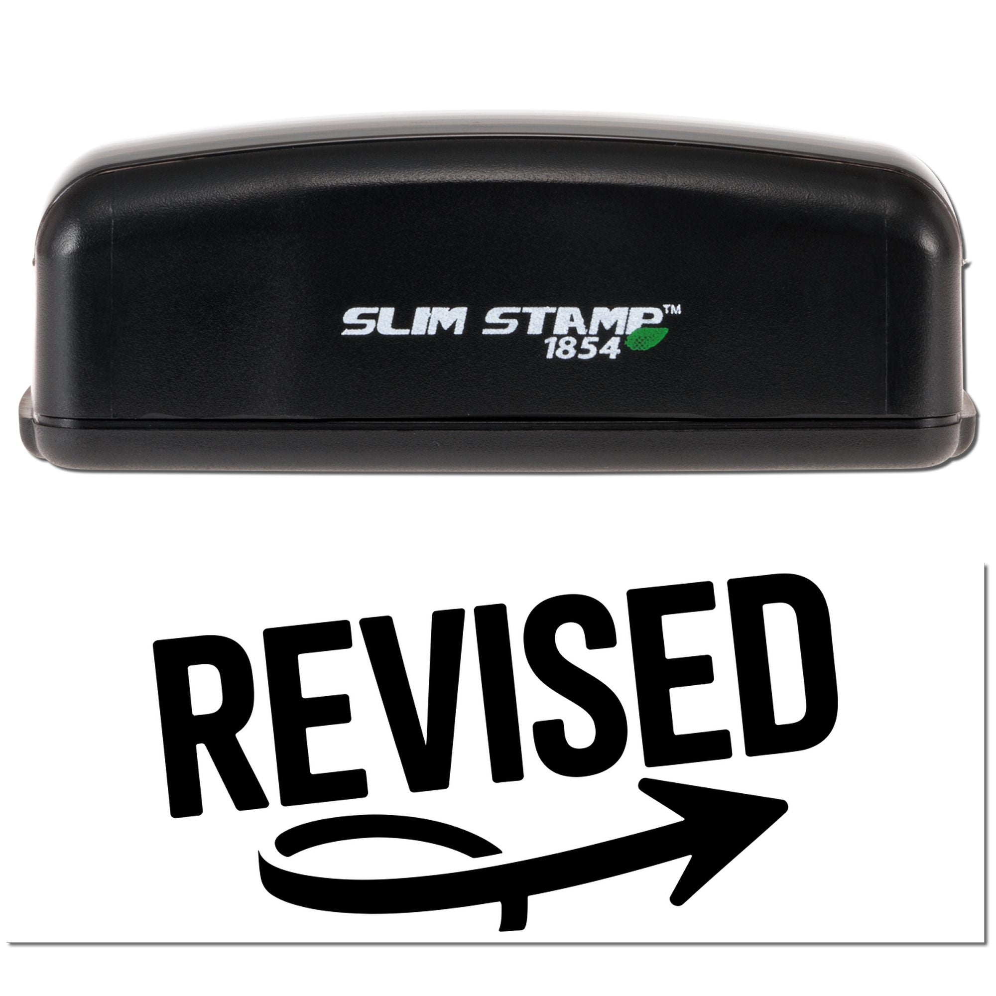 Service Revised Office Set Accounting Compact Pre-Inked Stamp