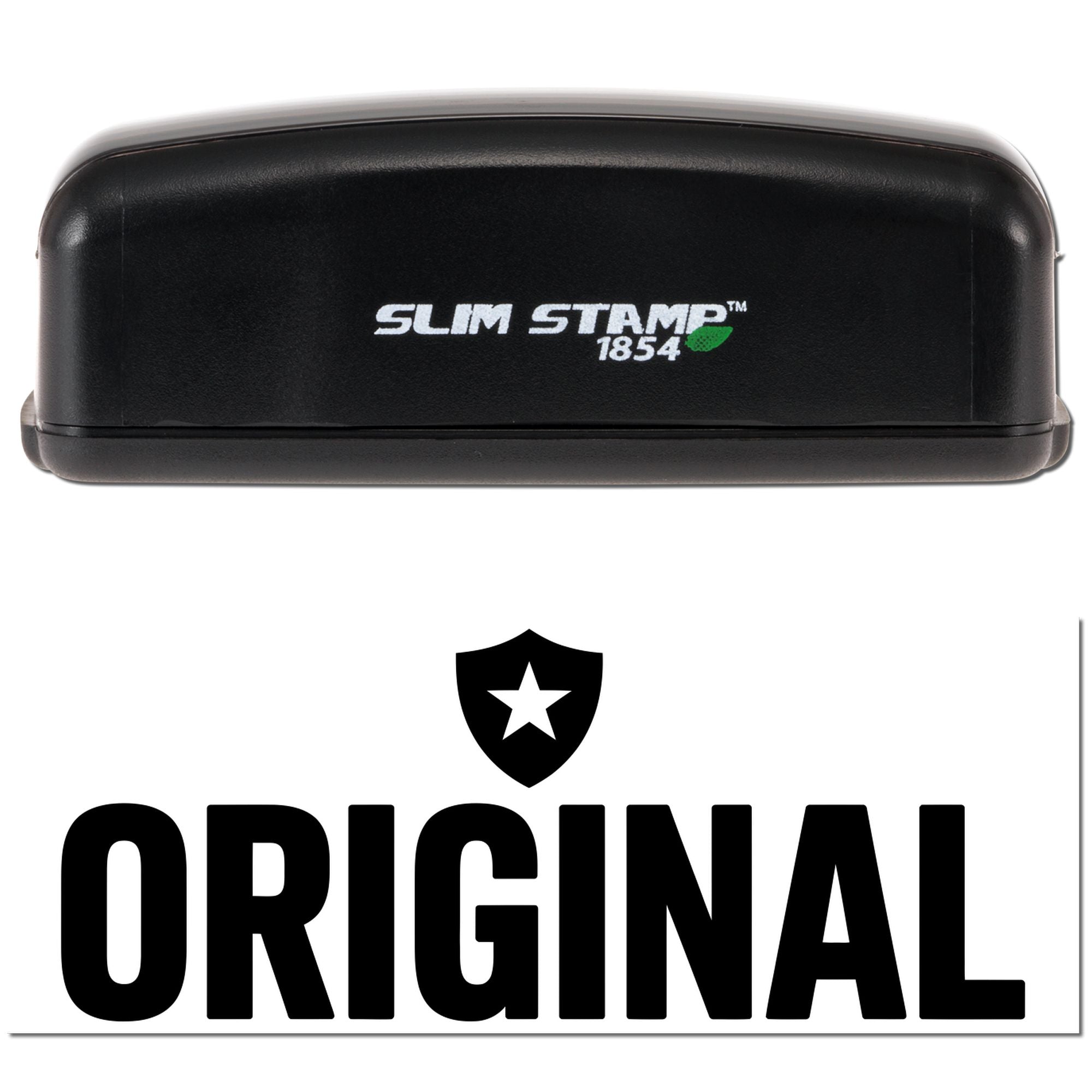 Patriotic Custom Original Document Compact Pre-Inked Stamp