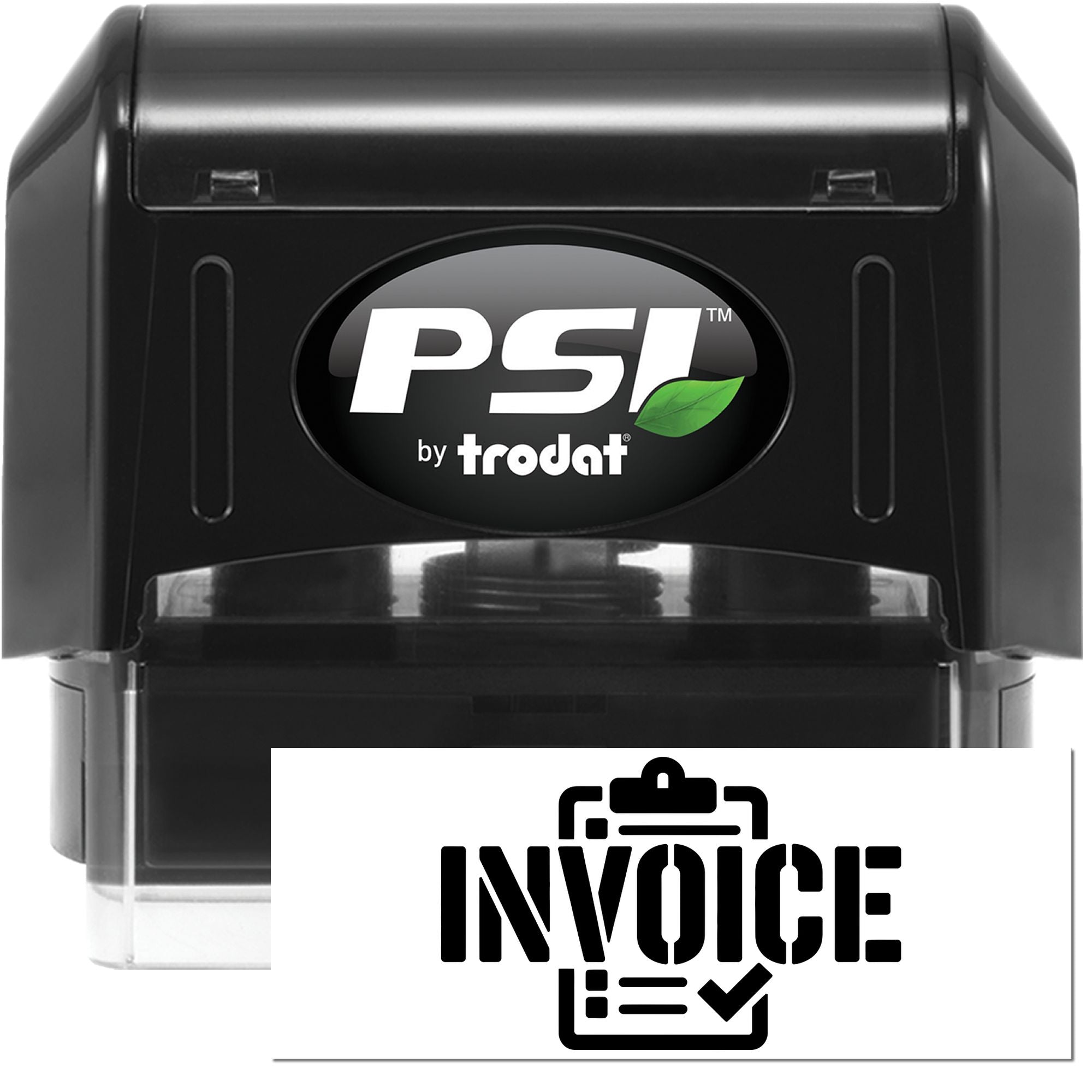 Service Invoice Business PSI Pre-Inked Stamp