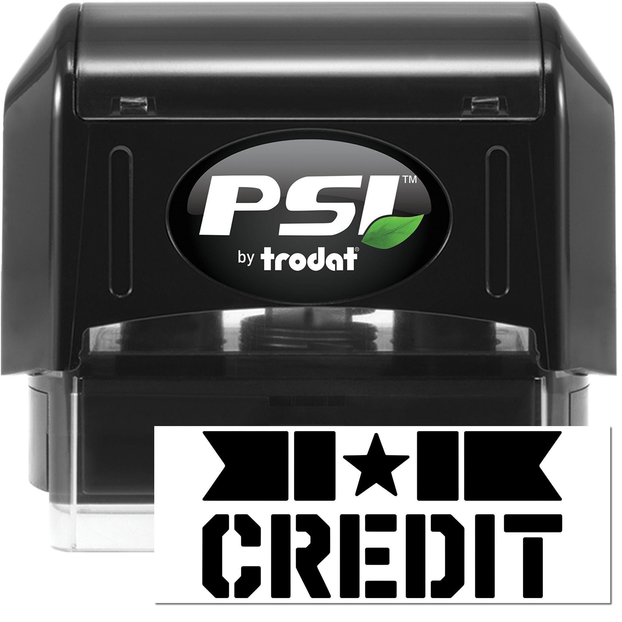 Service Credit Office Workplace PSI Pre-Inked Stamp