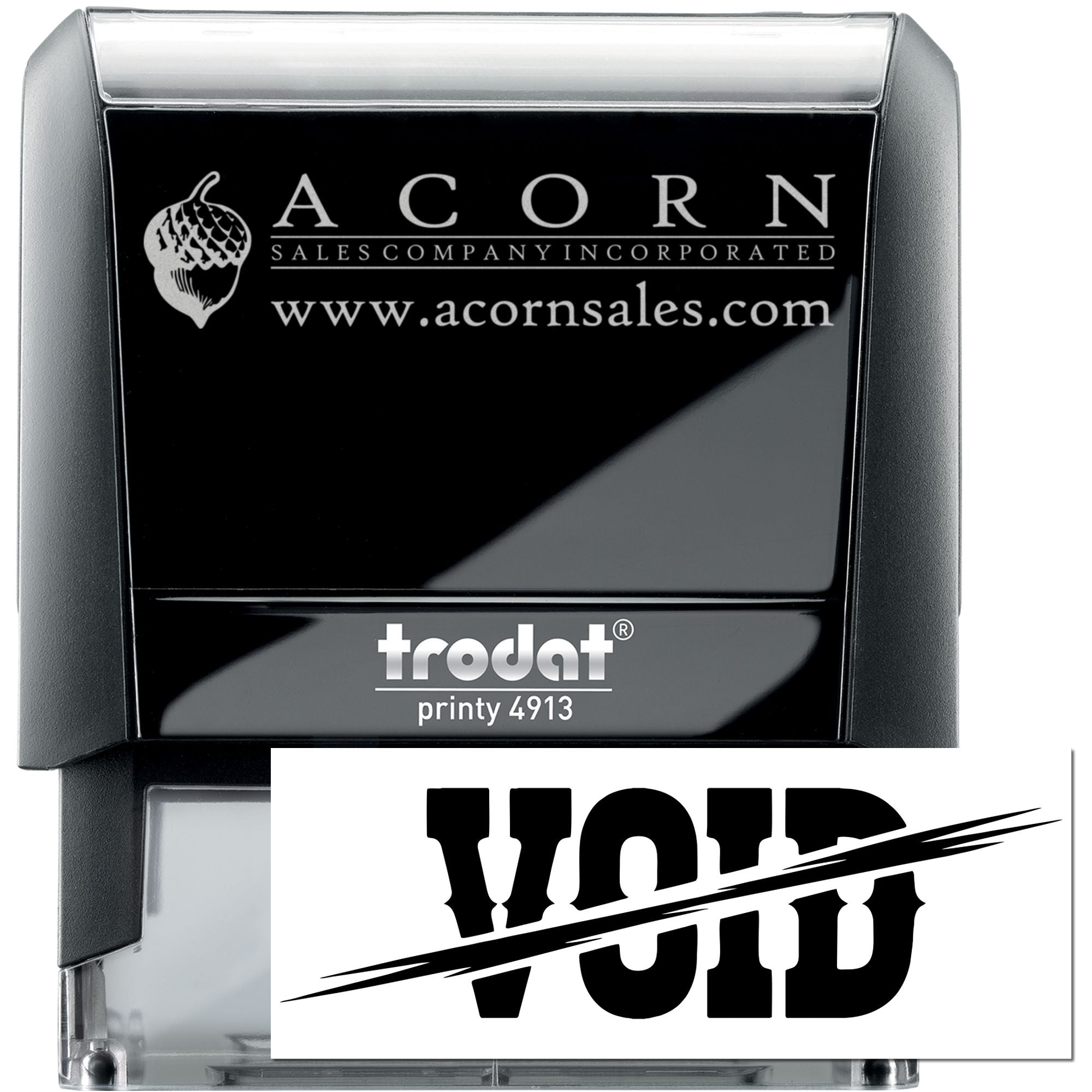 Boots and Spurs Void Business Accounting Self-Inking Stamp