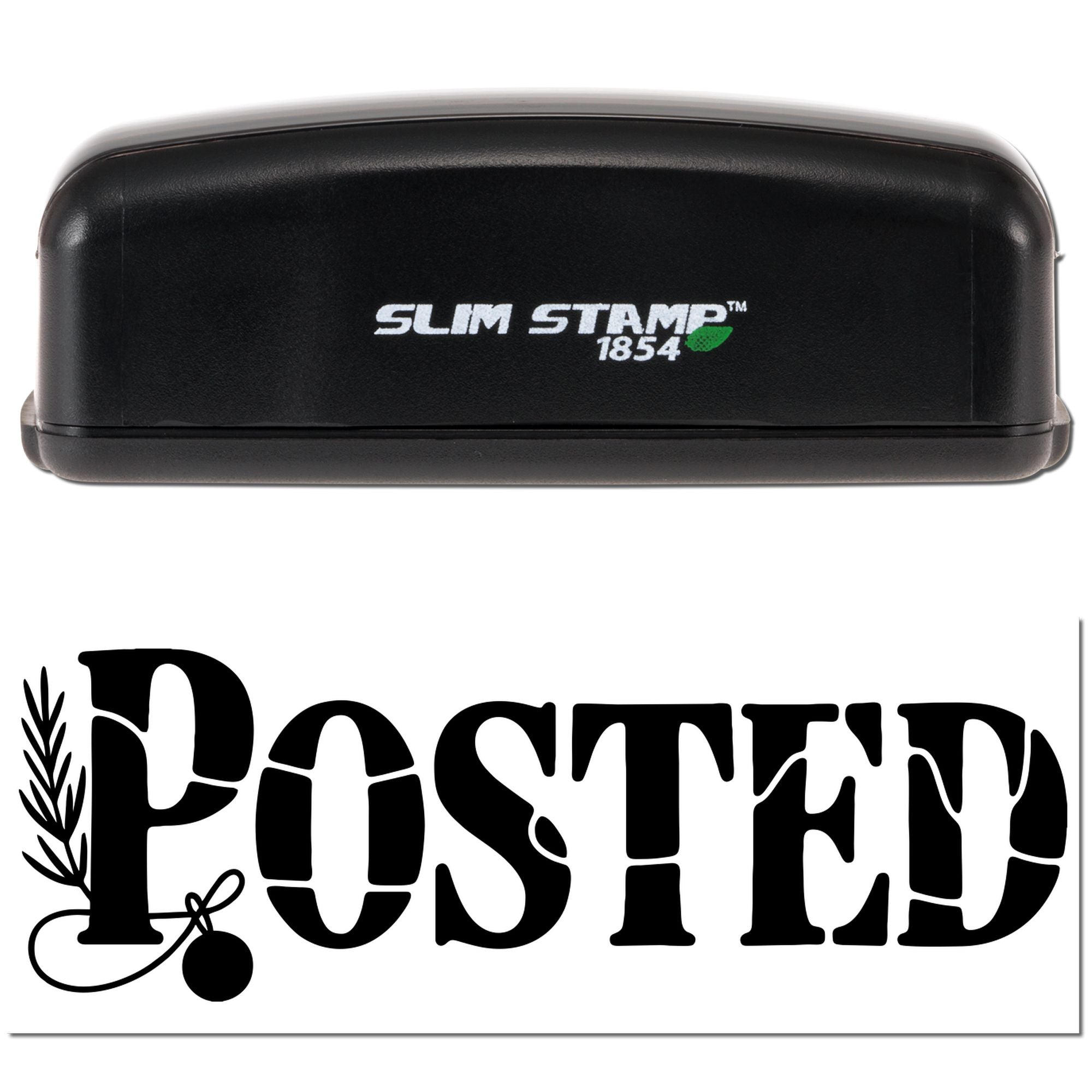 Spellbound Custom Posted Document Compact Pre-Inked Stamp