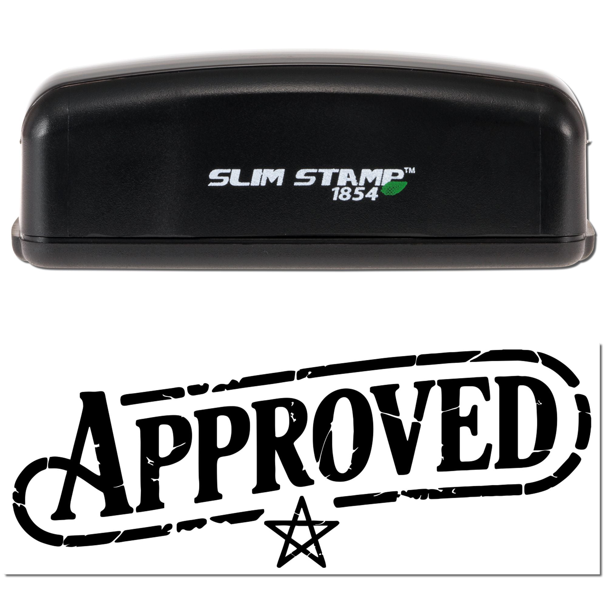 Astrology Approved By Business Compact Pre-Inked Stamp