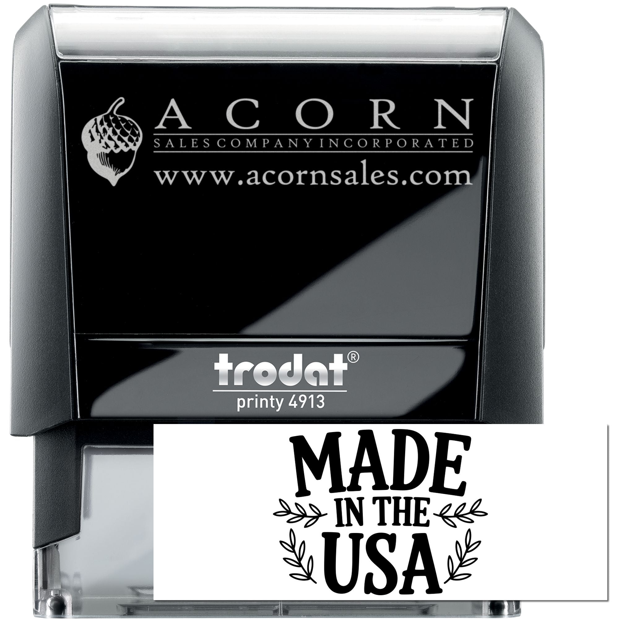 American Rustic Charm Compliance Marking Self-Inking Stamp