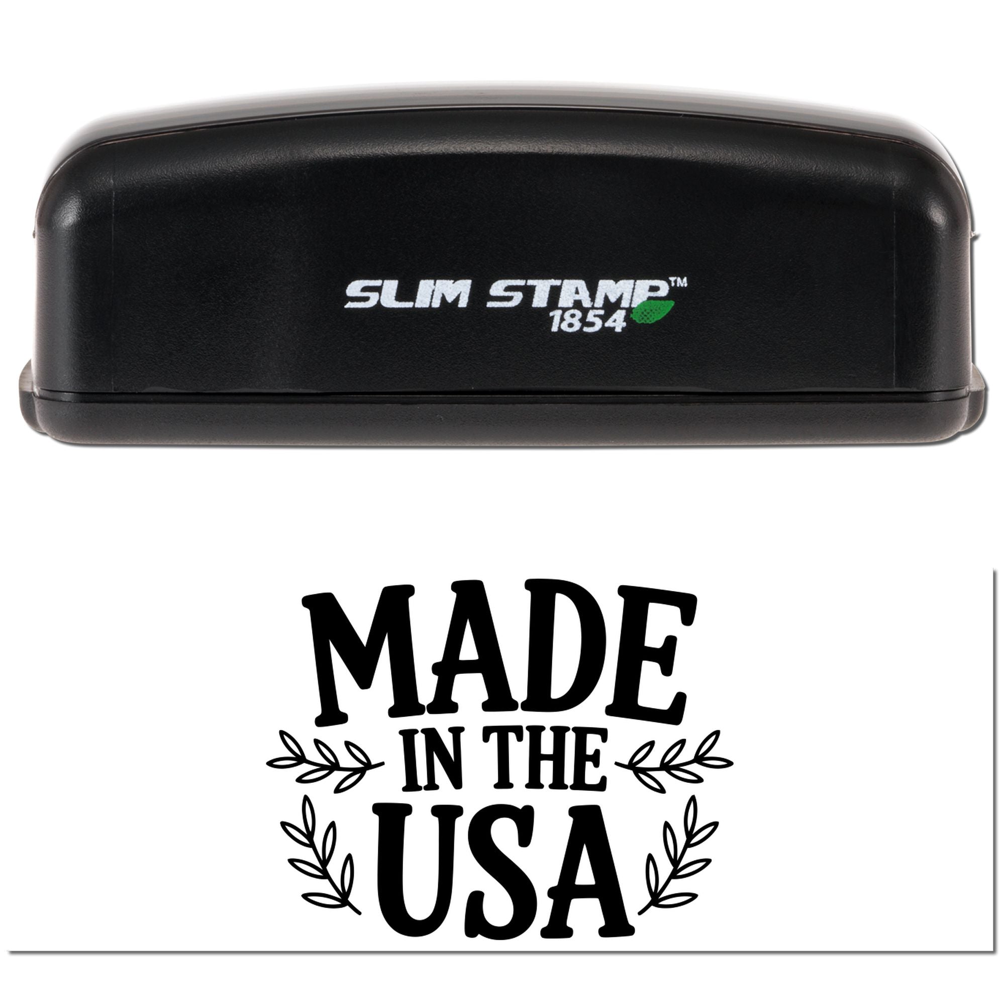 American Rustic Charm Product Label Slim Pre-Inked Stamp