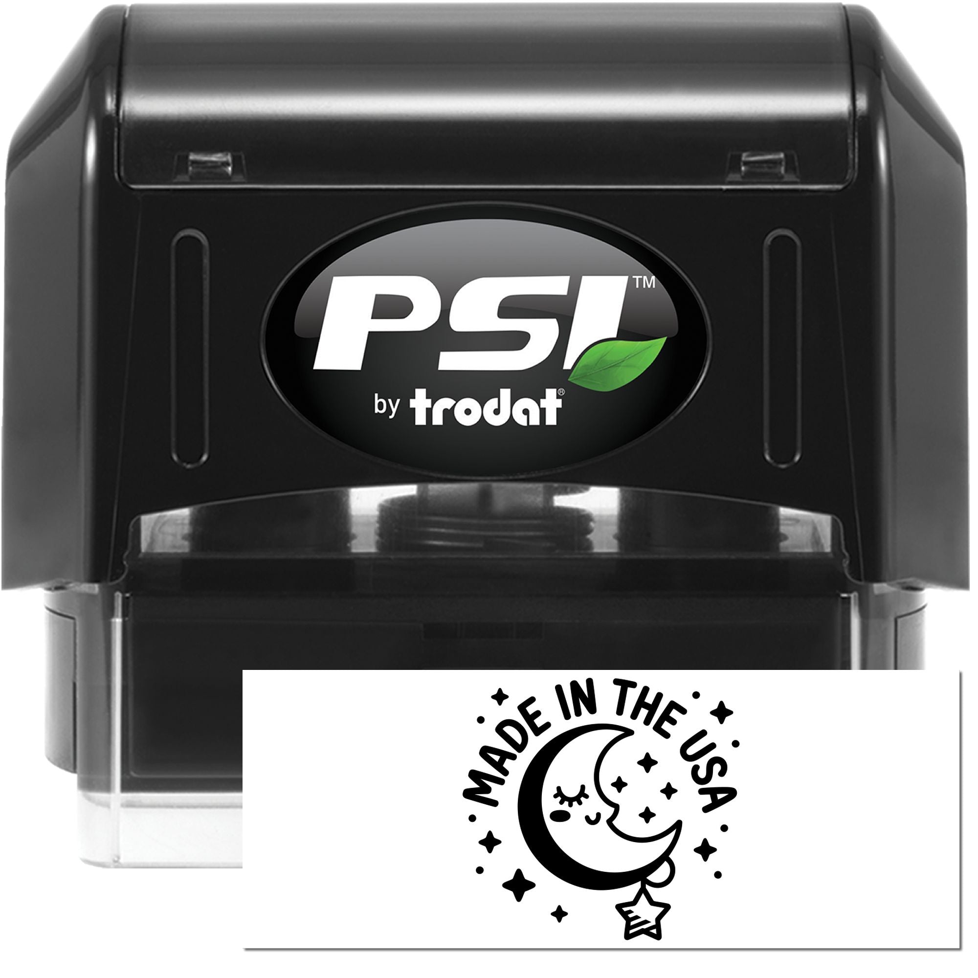 Moonlit Dream Business Logo Pre-Inked Stamp