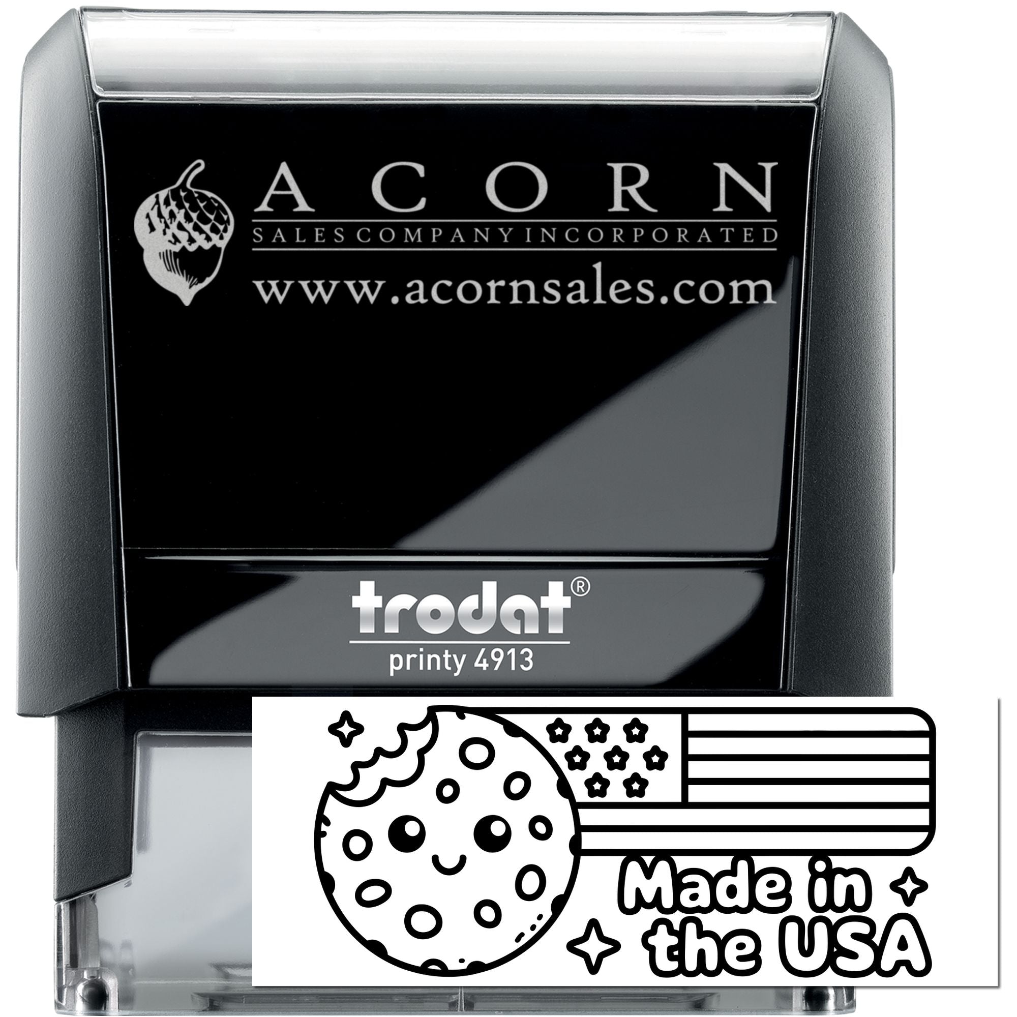 Cosmic Americana Cookie Country Marking Self-Inking Stamp