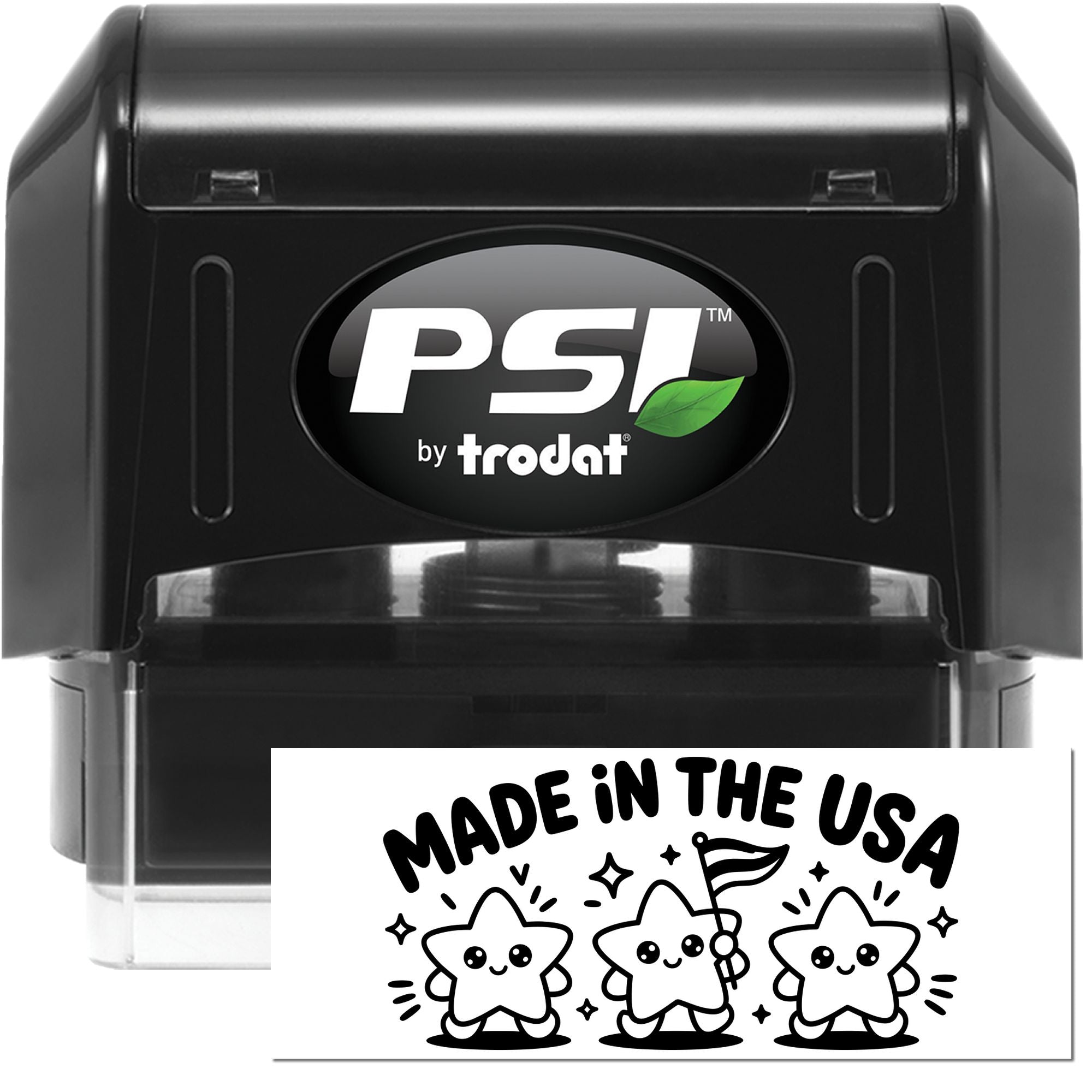 Sparkling Star Crew Brand Name Pre-Inked Stamp