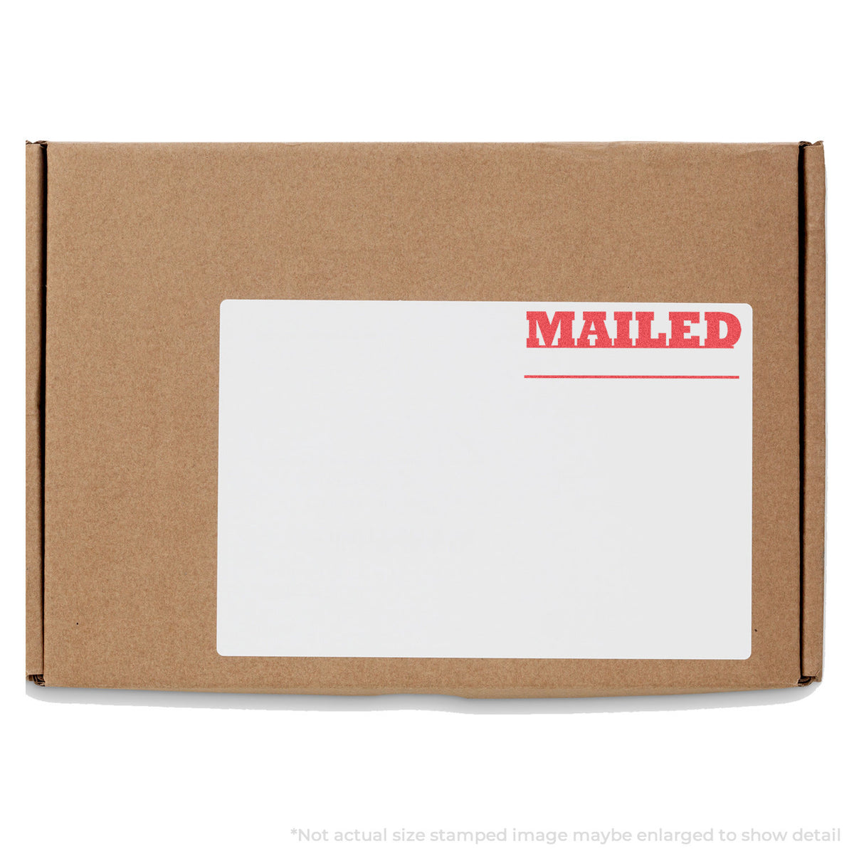"Mailed" imprint used to flag items for handling, Mailed Stamp For Mail Processing