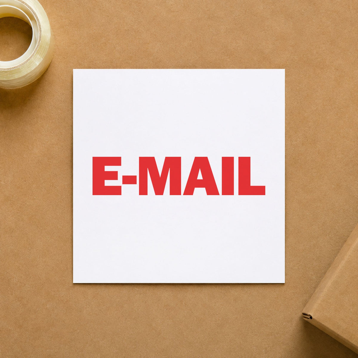 Marking a page "E-mail" with the E-Mail Office Stamp