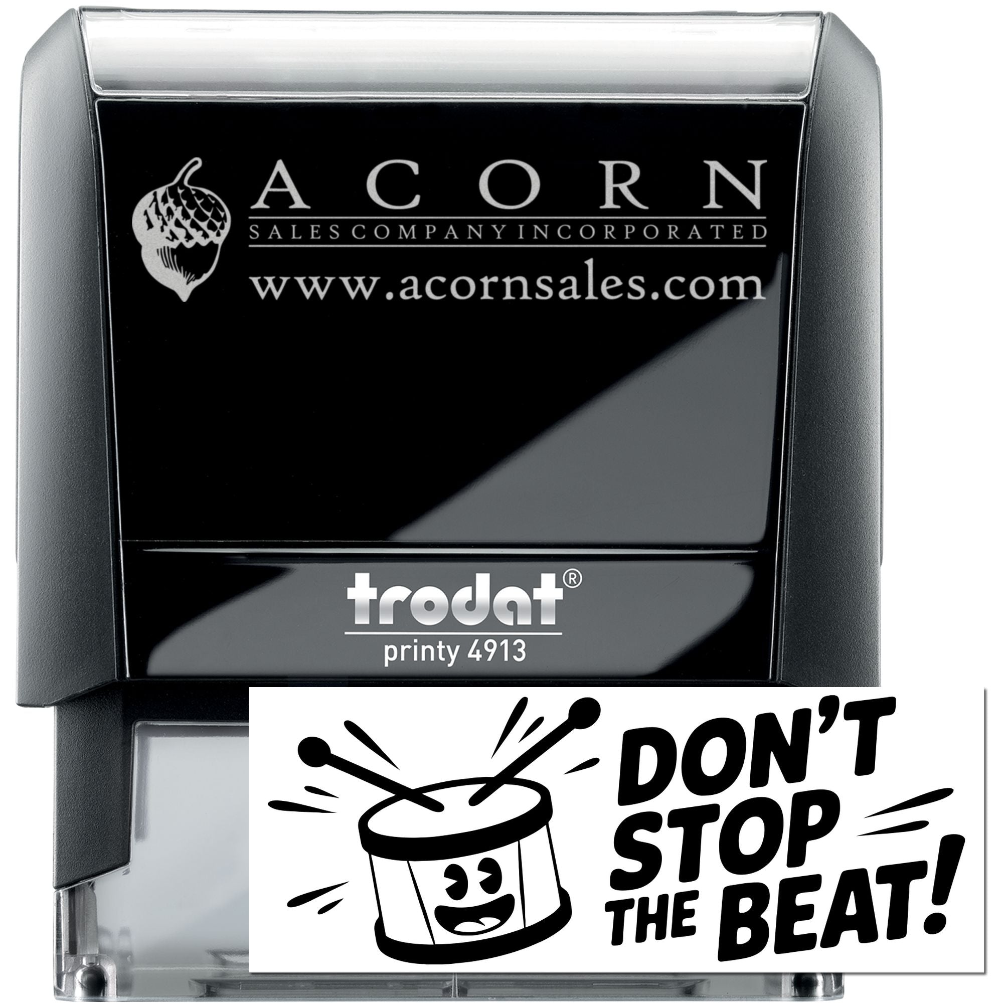 Classroom Reward Don't Stop The Beat Self-Inking Stamp