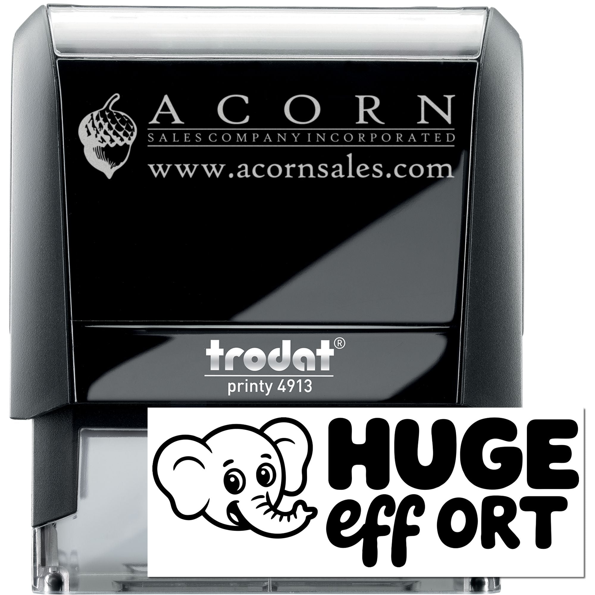 Student Work Huge Effort Self-Inking Stamp