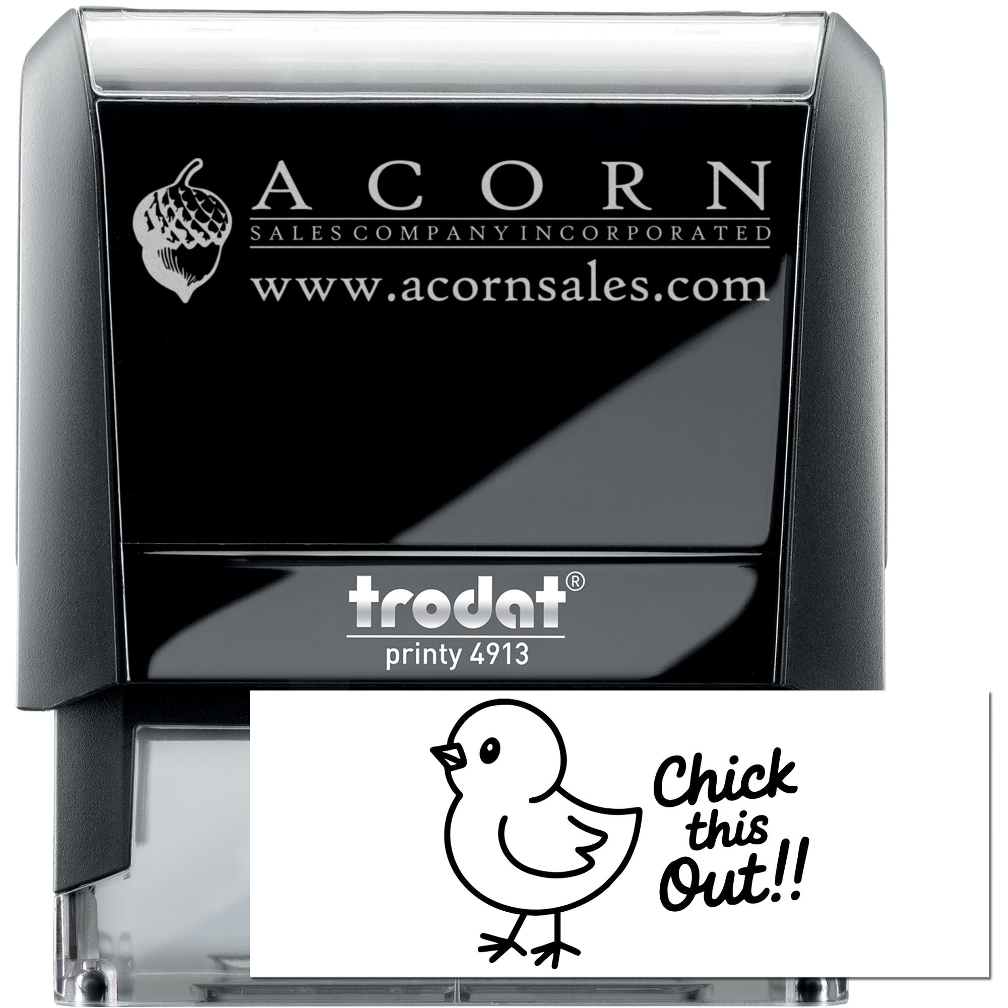 Classroom Reward Chick This Out Self-Inking Stamp