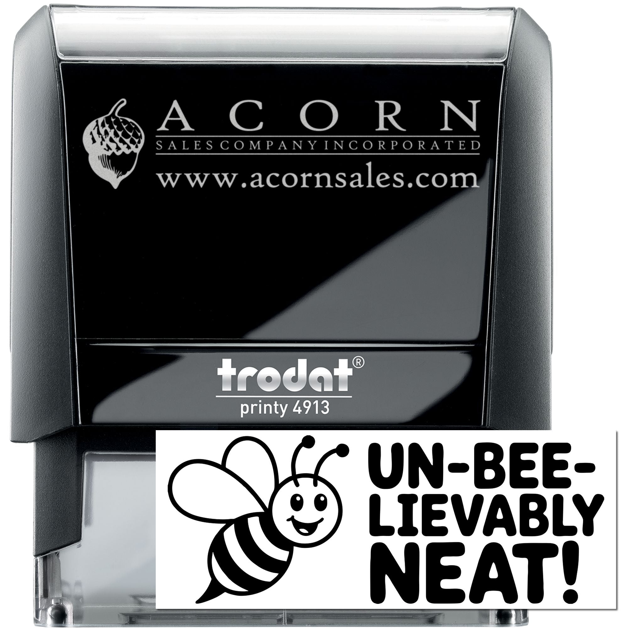 Classroom Feedback Un-Bee-Lievably Neat Self-Inking Stamp