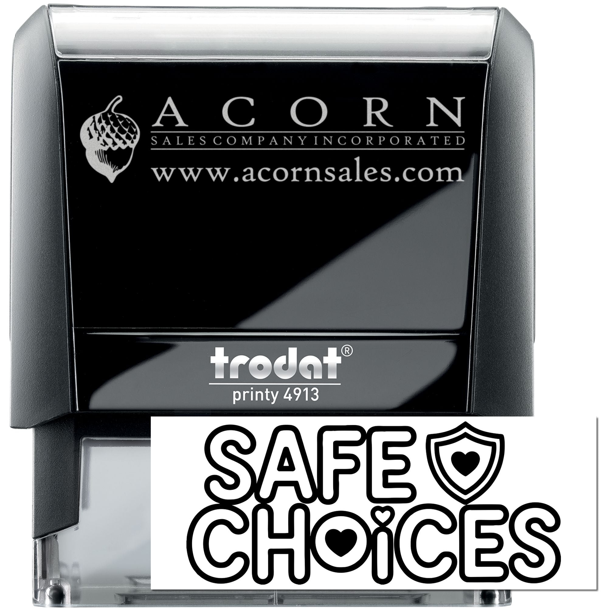 Student Work Safe Choices Self-Inking Stamp