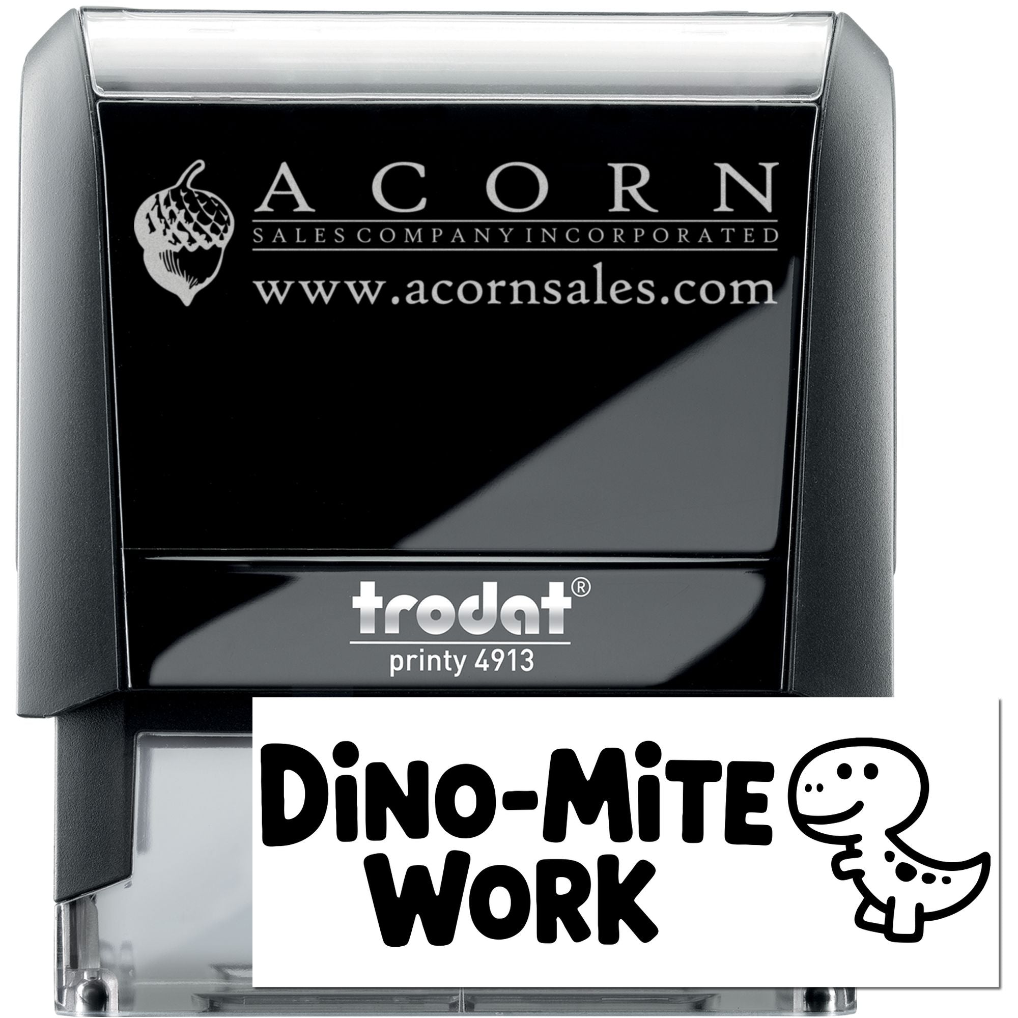 Classroom Reward Dino‑Mite Work Self-Inking Stamp
