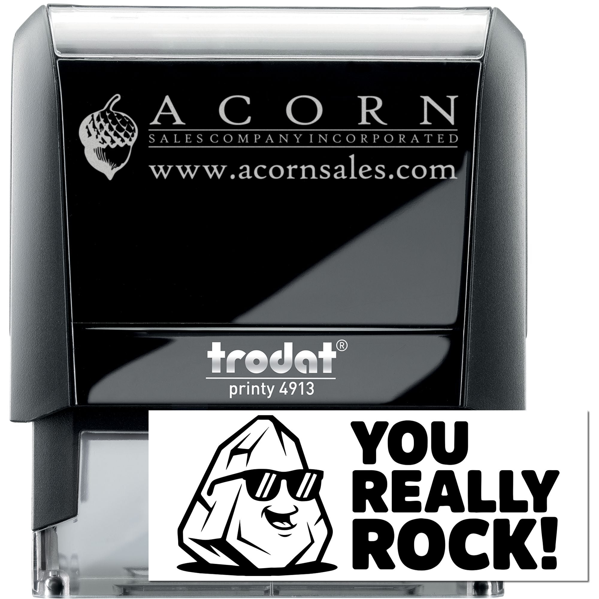 Classroom Reward You Really Rock Self-Inking Stamp
