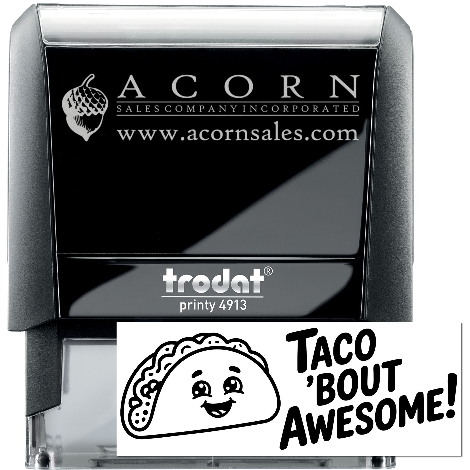 Classroom Feedback Taco Bout Awesome Self-Inking Stamp