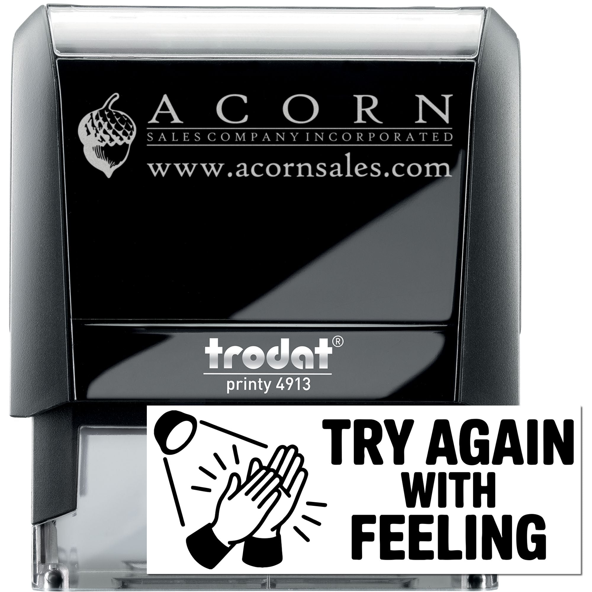 Spotlight Applause Revival Humorous Self-Inking Stamp