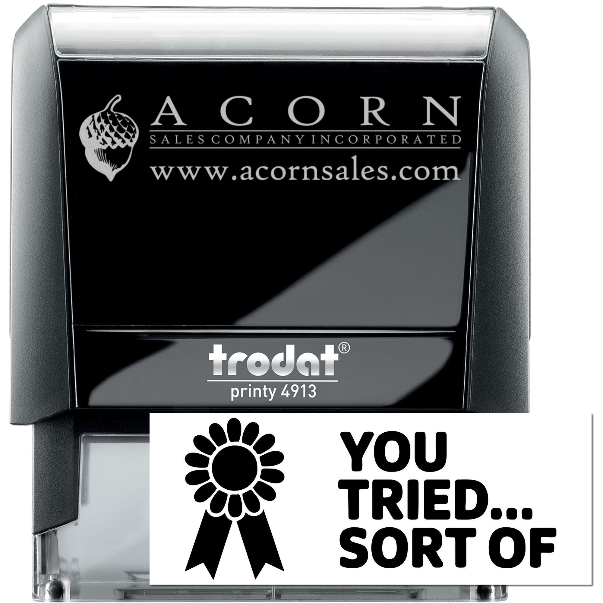 Almost There Award Funny Self-Inking Stamp