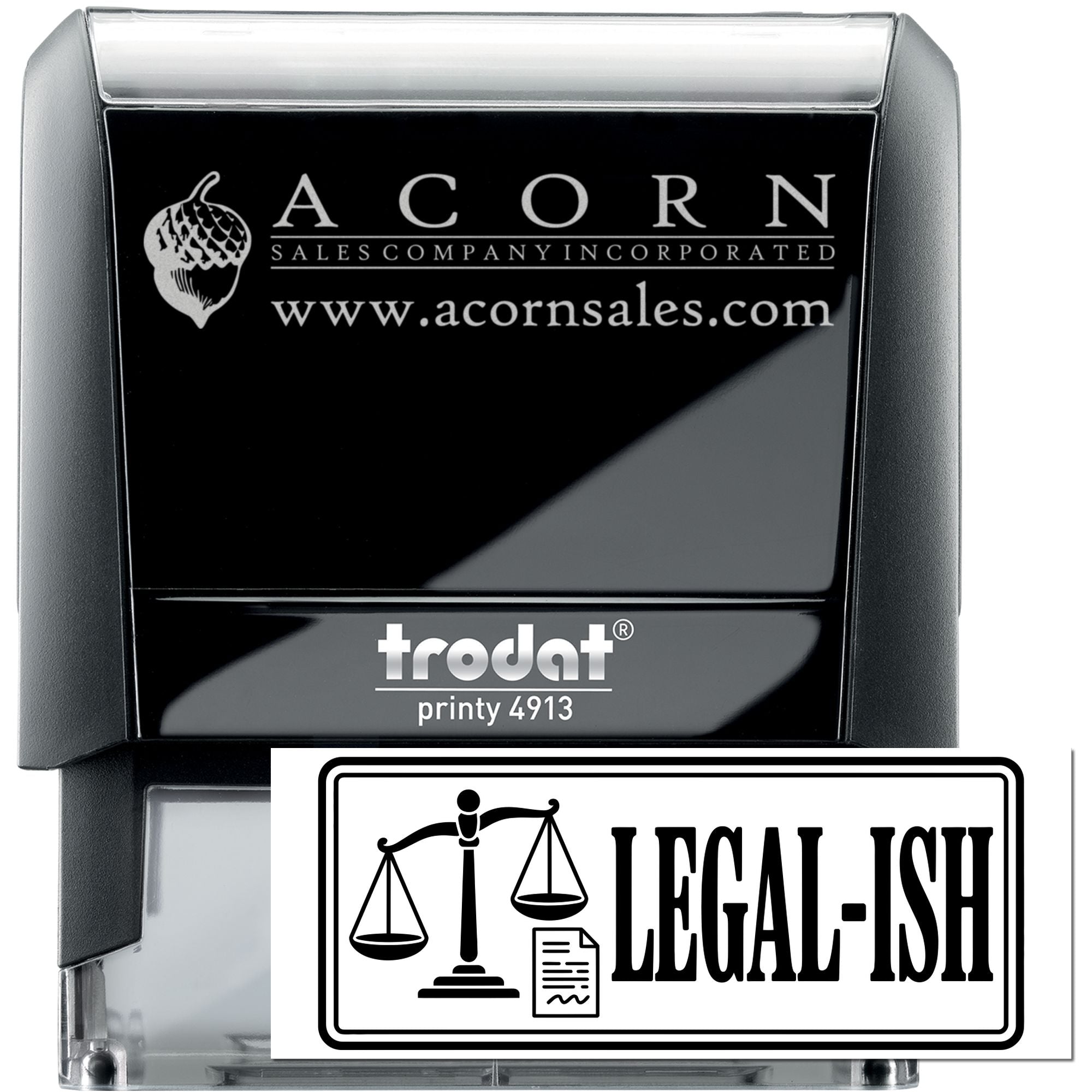 Balanced Briefs Boutique Snarky Self-Inking Stamp