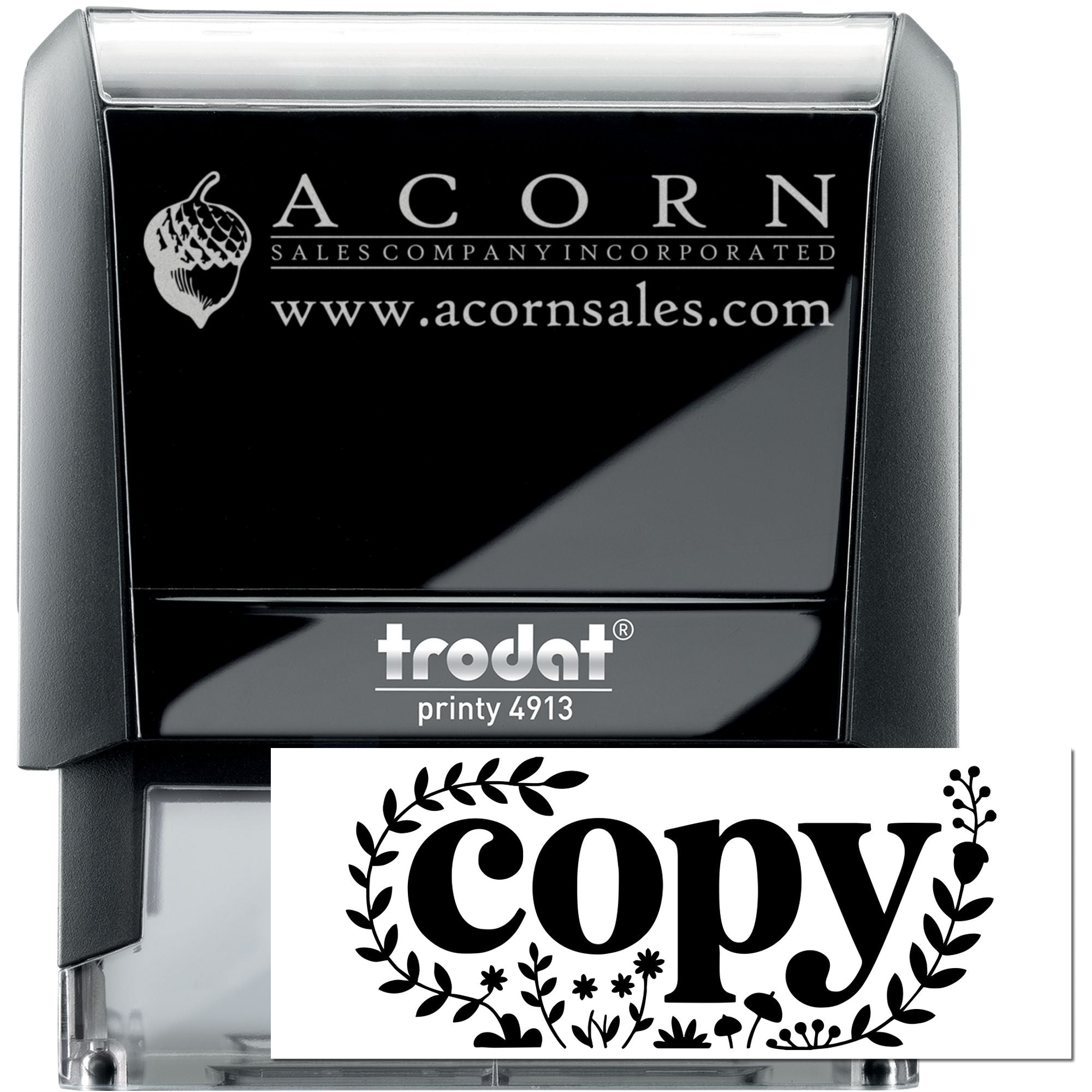 Blooming Copy Studio Self-Inking Stamp