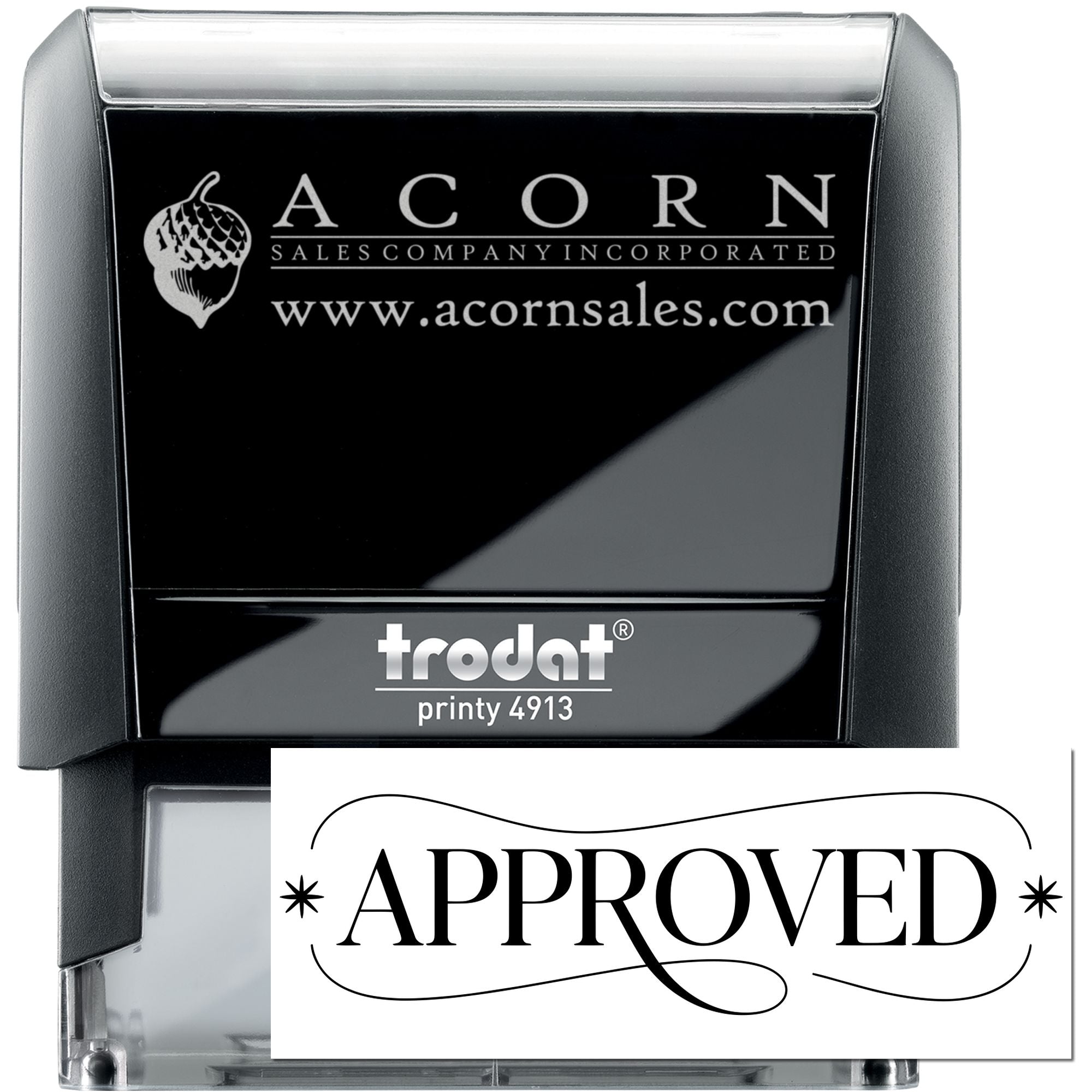 Sleek Approved Self-Inking Stamp For Forms