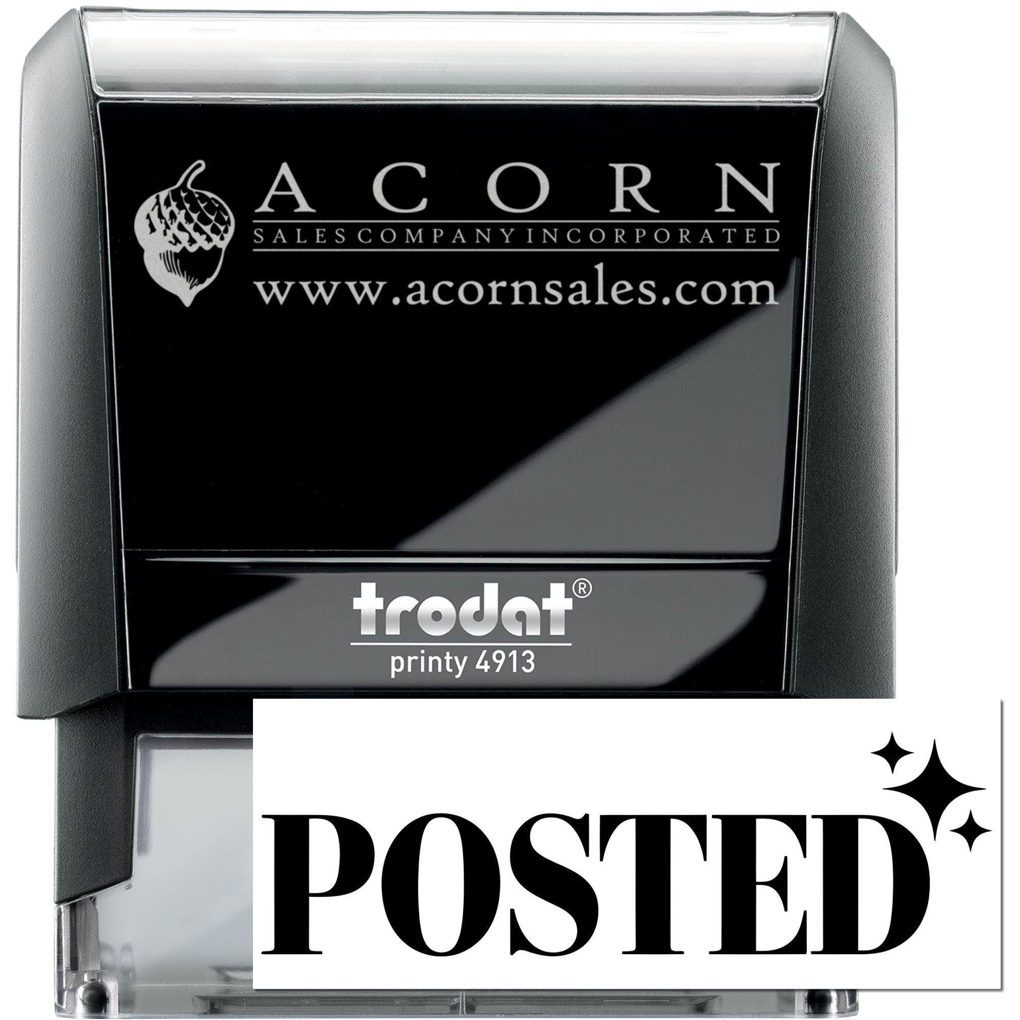 Chic Posted Self-Inking Stamp For Office Paperwork