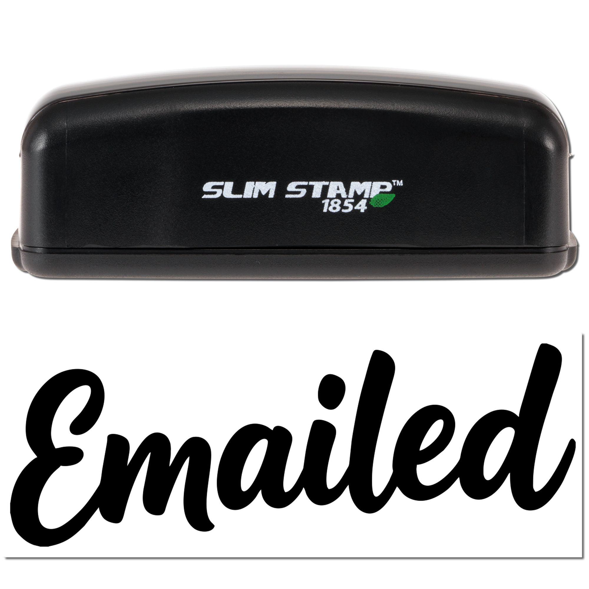 Script Handwritten Emailed Compact Pre-Inked Stamp For Documents