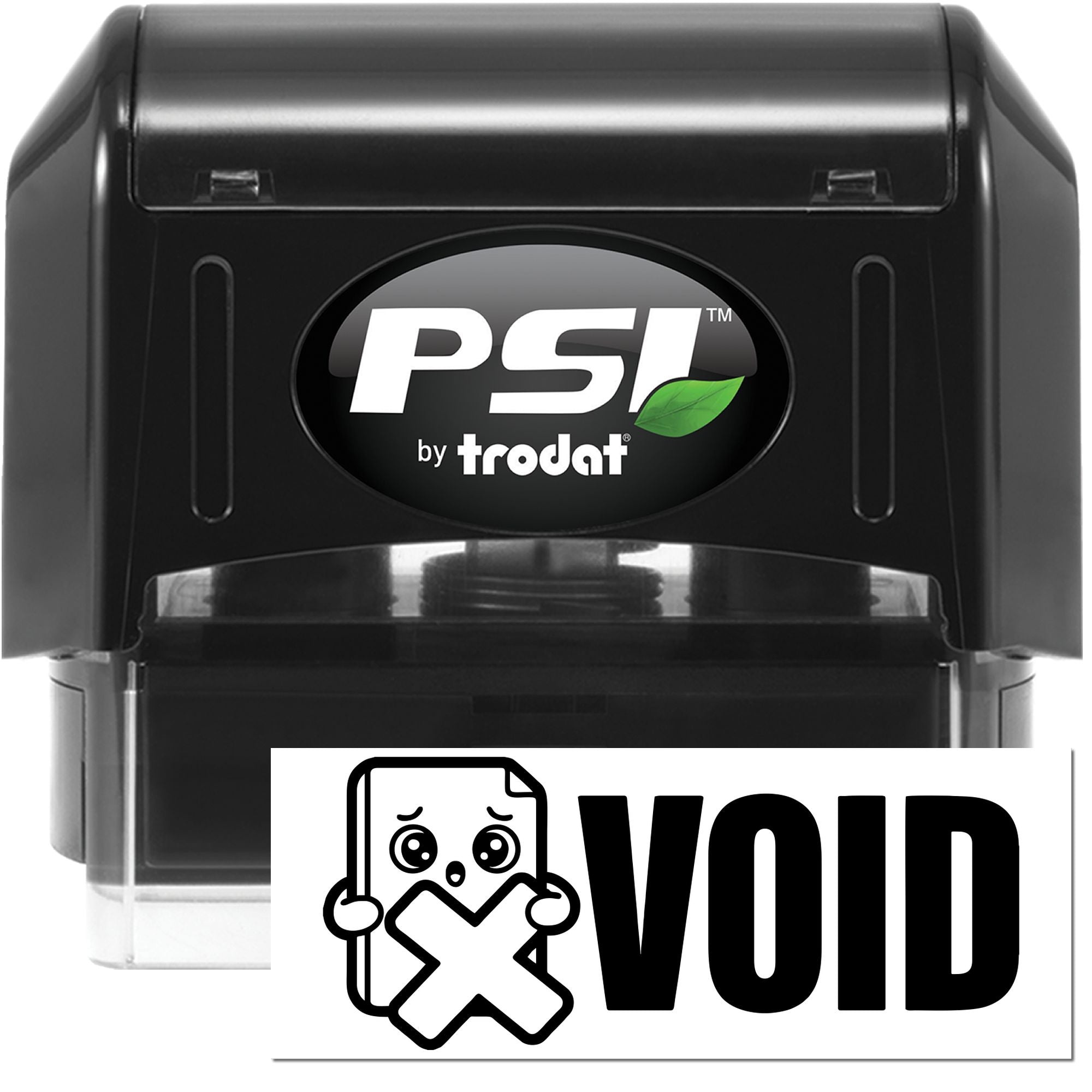 PSI by Trodat self-inking VOID rubber stamp for marking documents void and preventing reuse.
