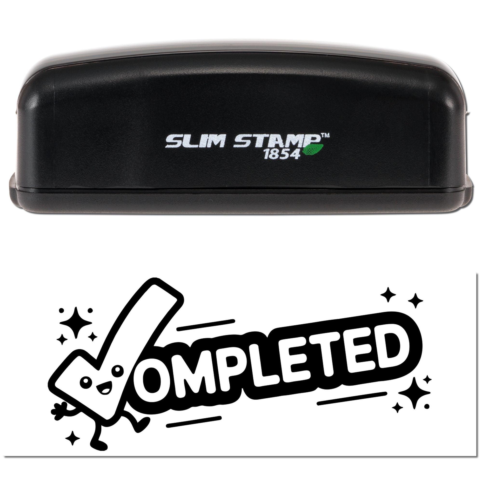 Adorable Completed Compact Pre-Inked Stamp For Office Paperwork