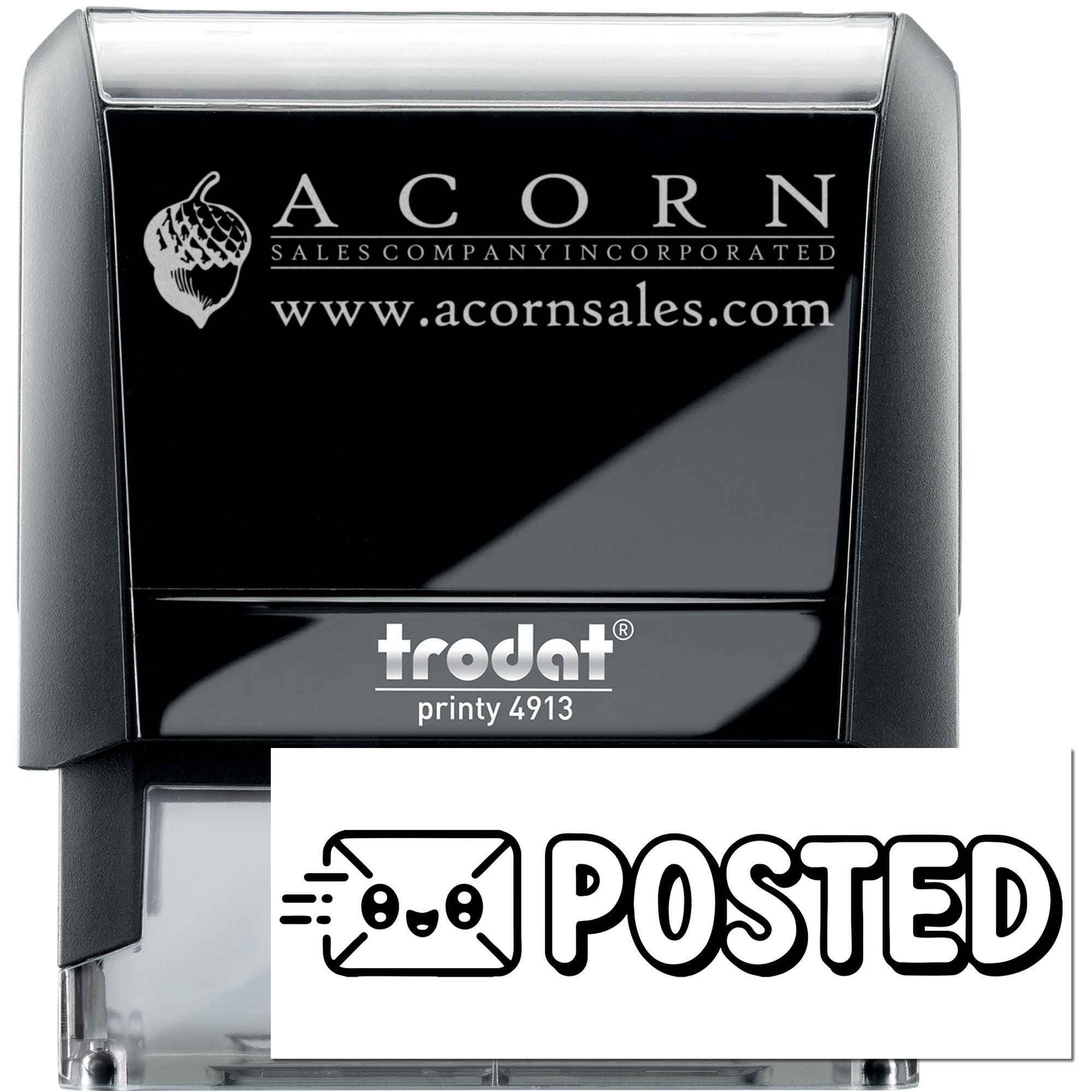 Adorable Posted Self-Inking Stamp Office Paperwork