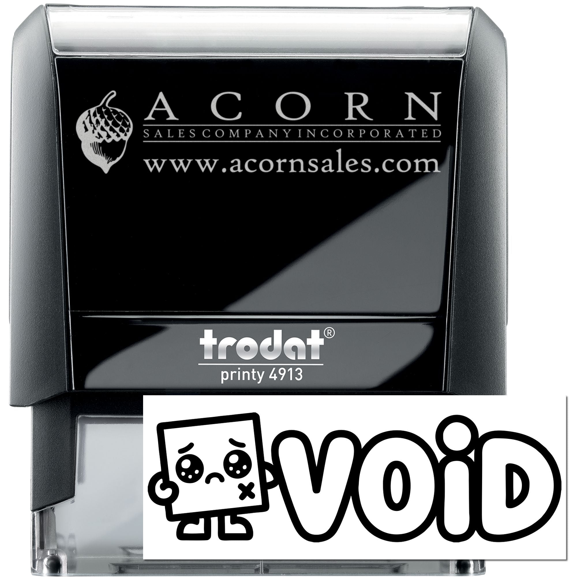 Adorable Void Self-Inking Stamp Office Forms