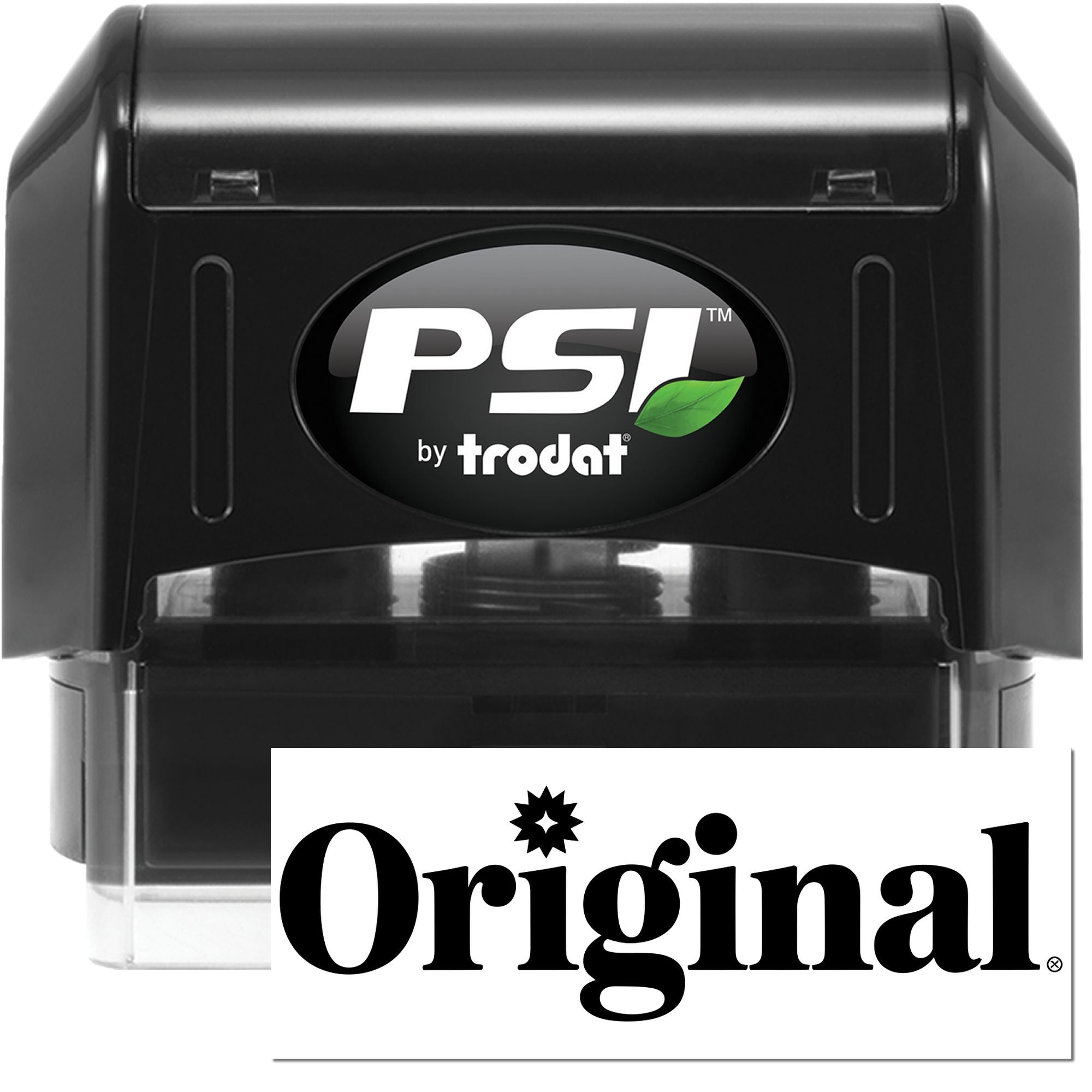 PSI by Trodat Original self-inking rubber stamp for crisp custom impressions