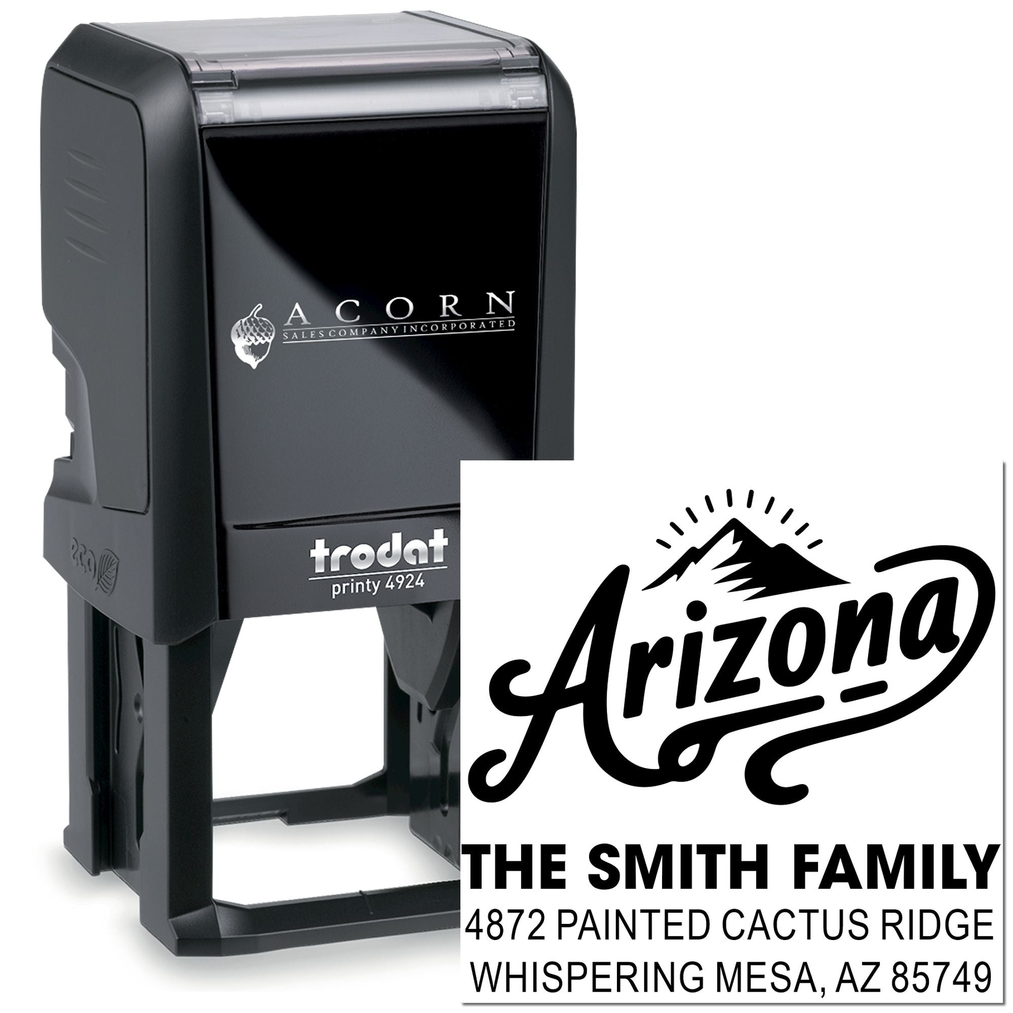 Arizona Adventure Design Self-Inking Stamp