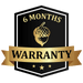 six month warranty
