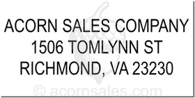 Address Embosser Seal Style AE 1