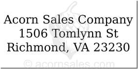 Address Embosser Seal Style AE 10