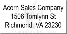 Address Embosser Seal Style AE 2