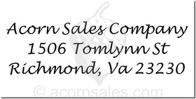 Address Embosser Seal Style AE 4