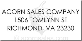 Address Embosser Seal Style AE 6