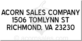 Address Embosser Seal Style AE 9