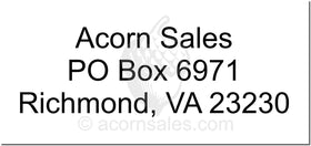 Address Style 3 Lines Style AD-1