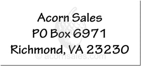 Address Style 3 Lines Style AD-5